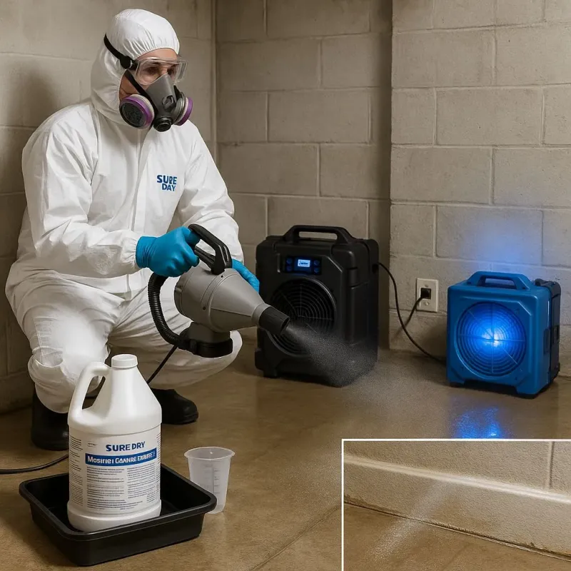 Sanitization and Odor Removal process in De Soto, KS