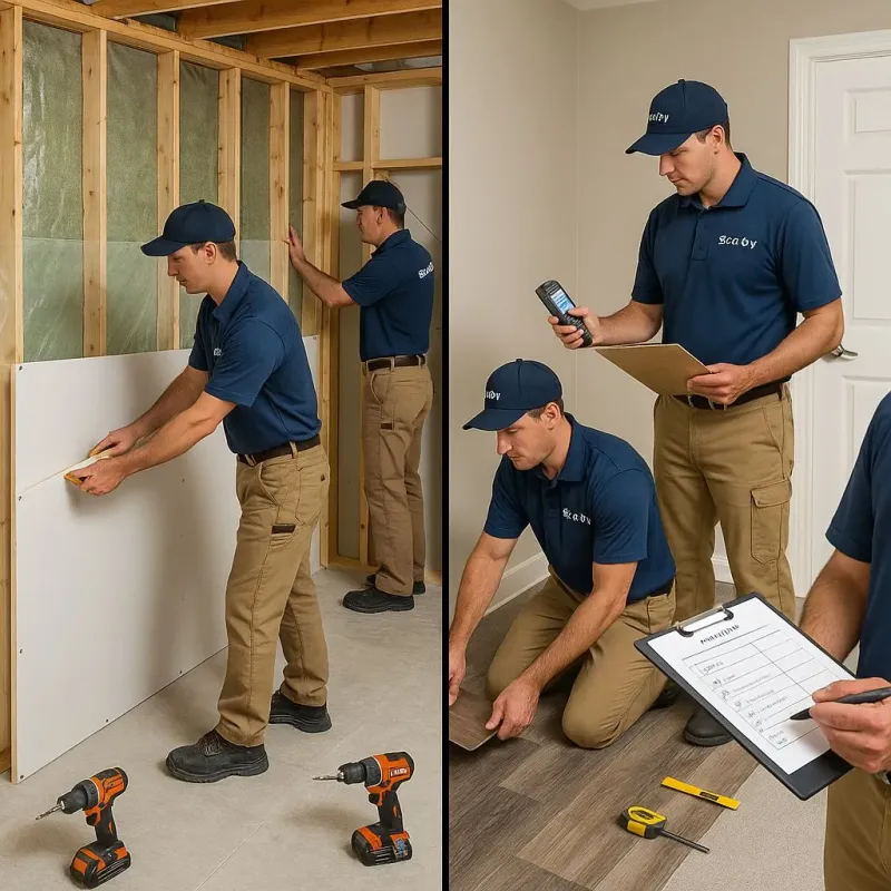 Repairs and Reconstruction process in De Soto, KS